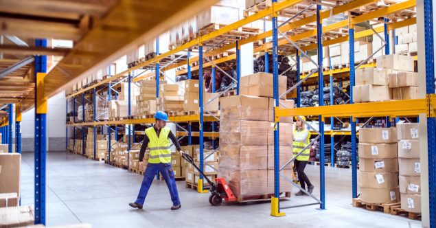 warehouse floor cleaning a piority