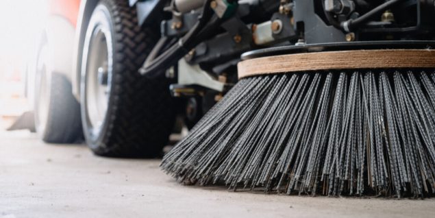 industrial cleaning engineering floor sweeper